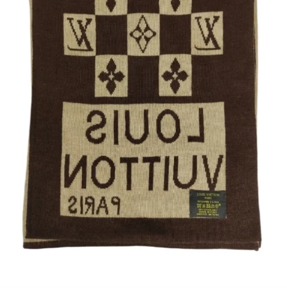 🏅Luxurious LOUIS VUITTON WOOL & SILK SCARF - Picture 8 of 10